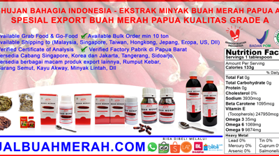 CAHYA BUAH MERAH KUALITAS EKSPOR