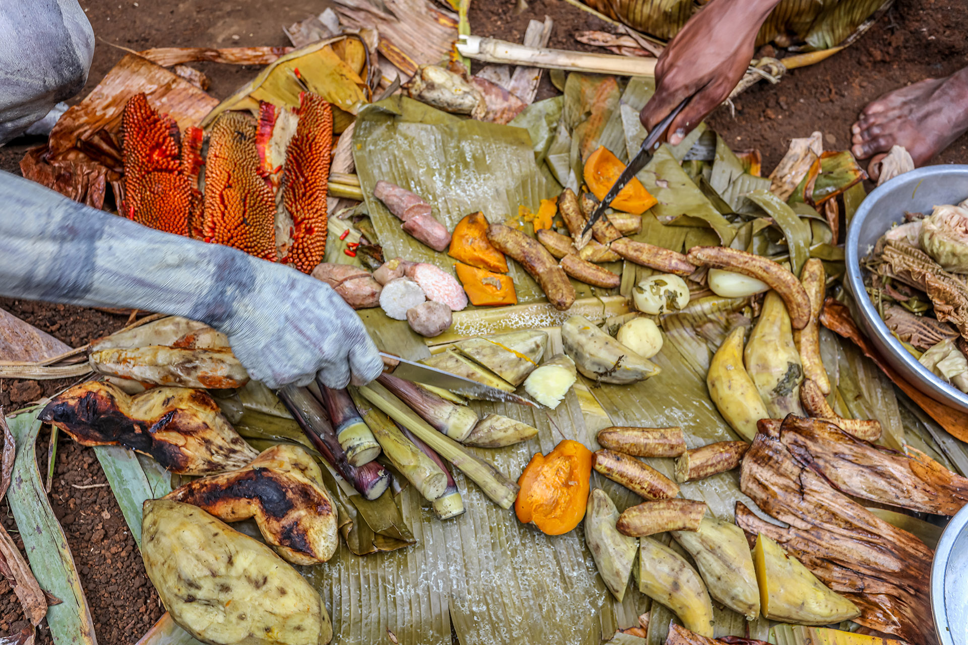 THAL3727 papua new guinea food