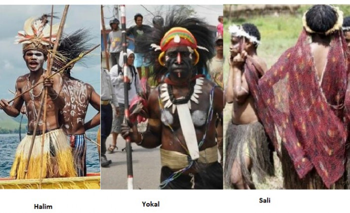 topi adat papua